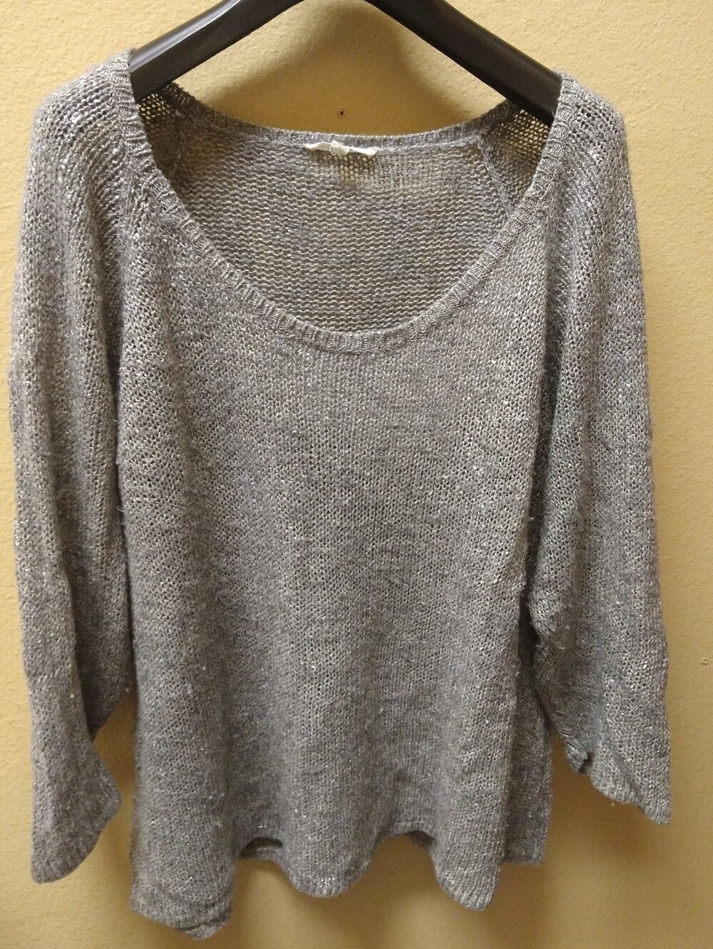 Eileen Fisher Metallic Linen-blend Sweater